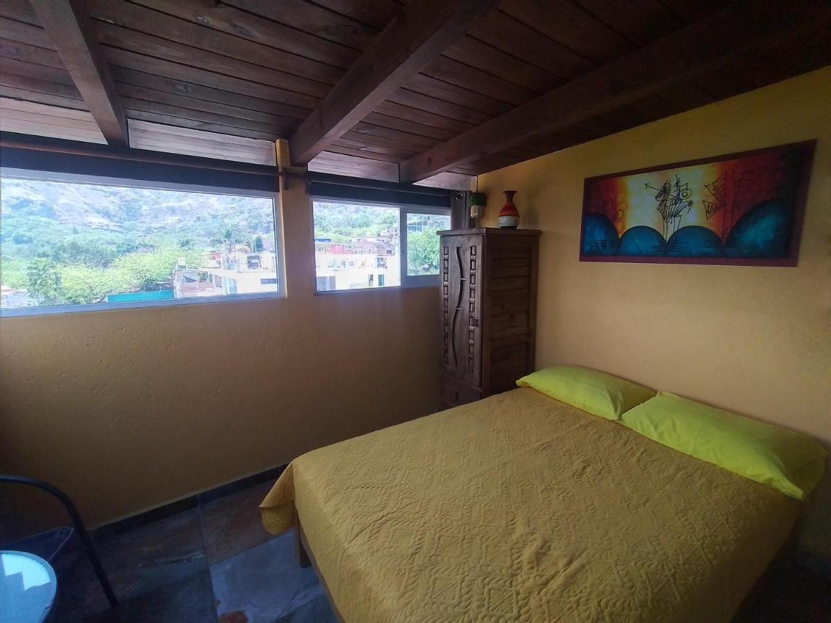 Hospedaje Casa Verde Tepoztlán Buitenkant foto