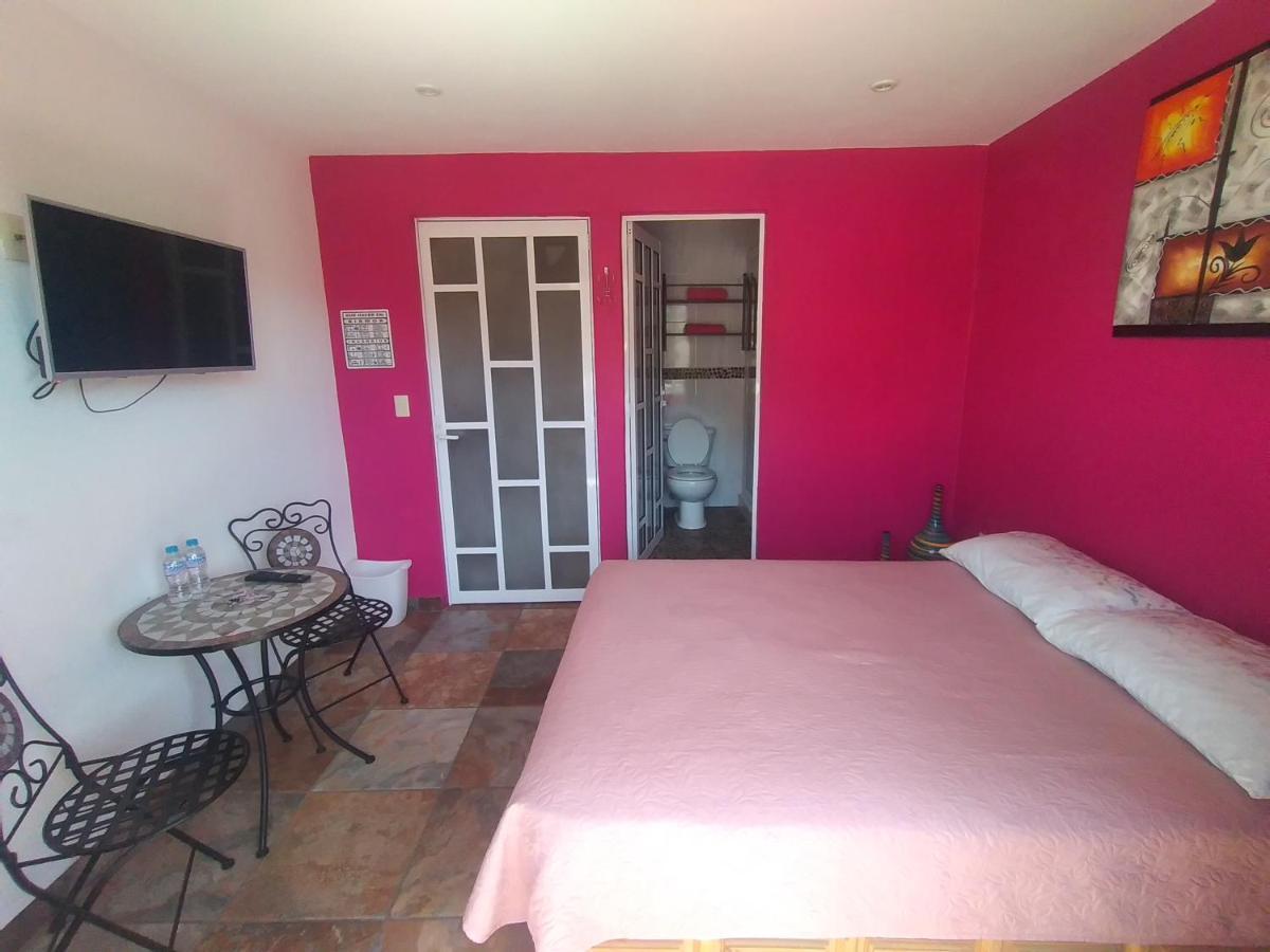 Hospedaje Casa Verde Tepoztlán Buitenkant foto